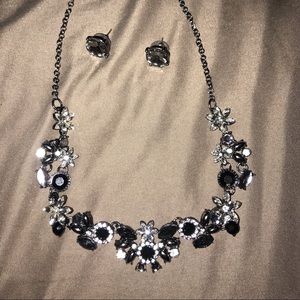 Necklace and earrings